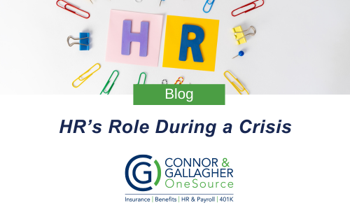 HR's Role during a Crisis